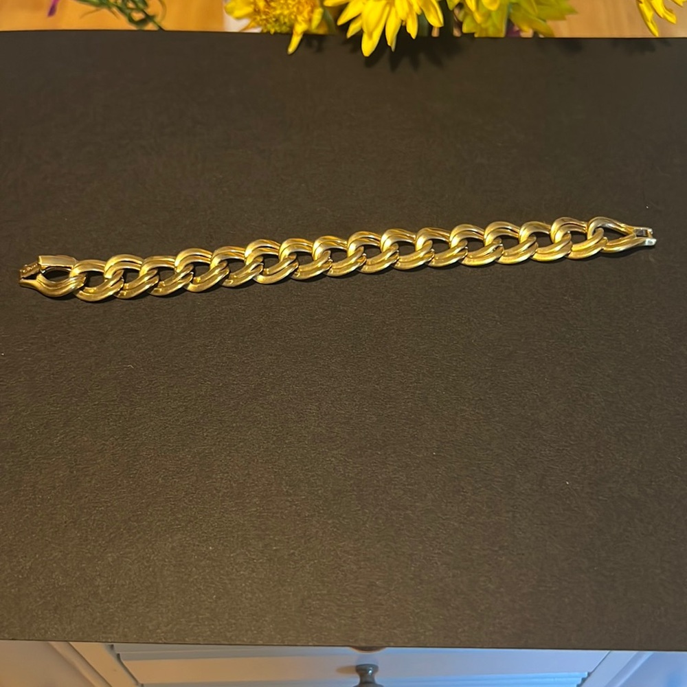 Gold colored Monet bracelet
